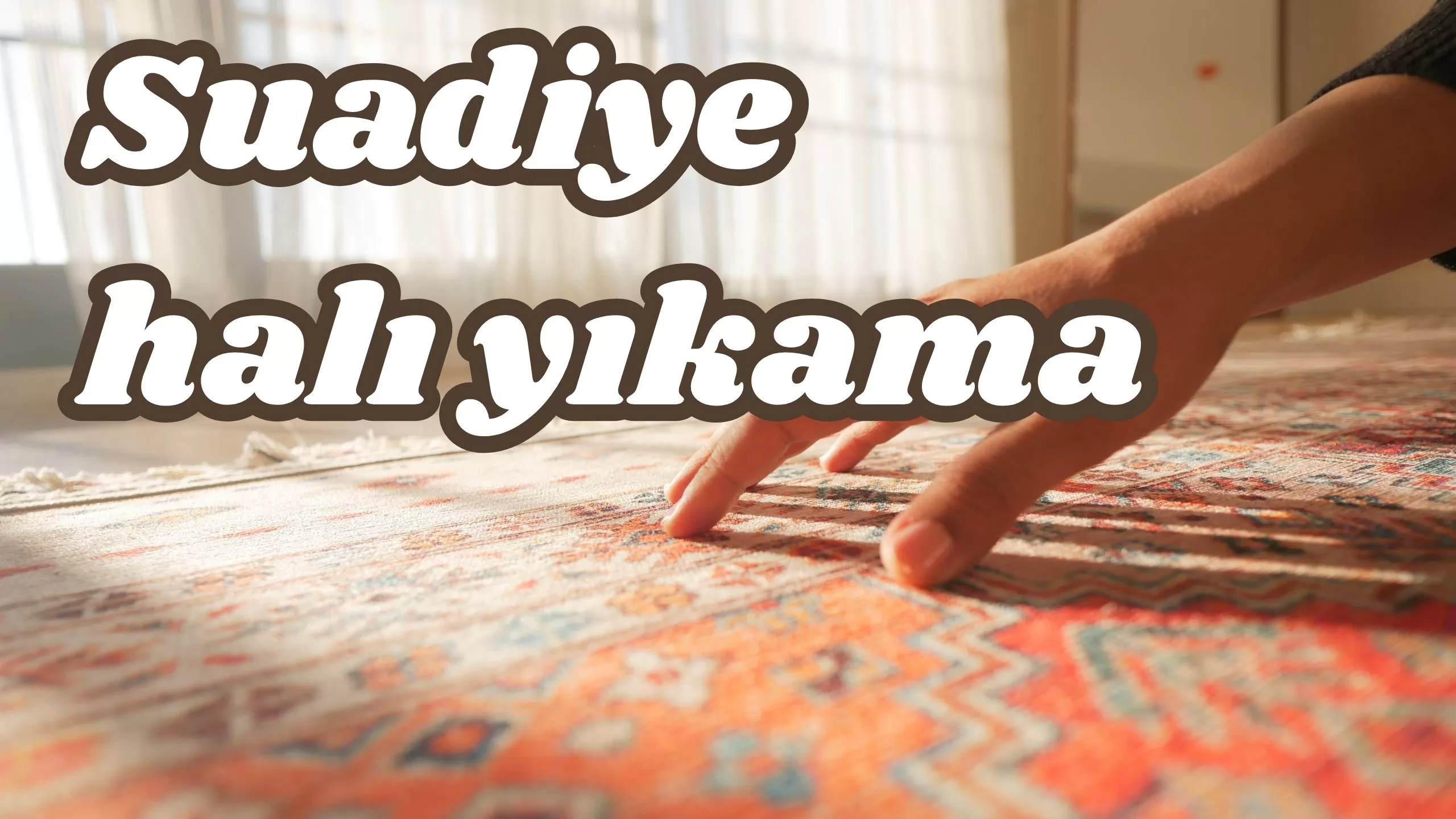 Suadiye halı yıkama 