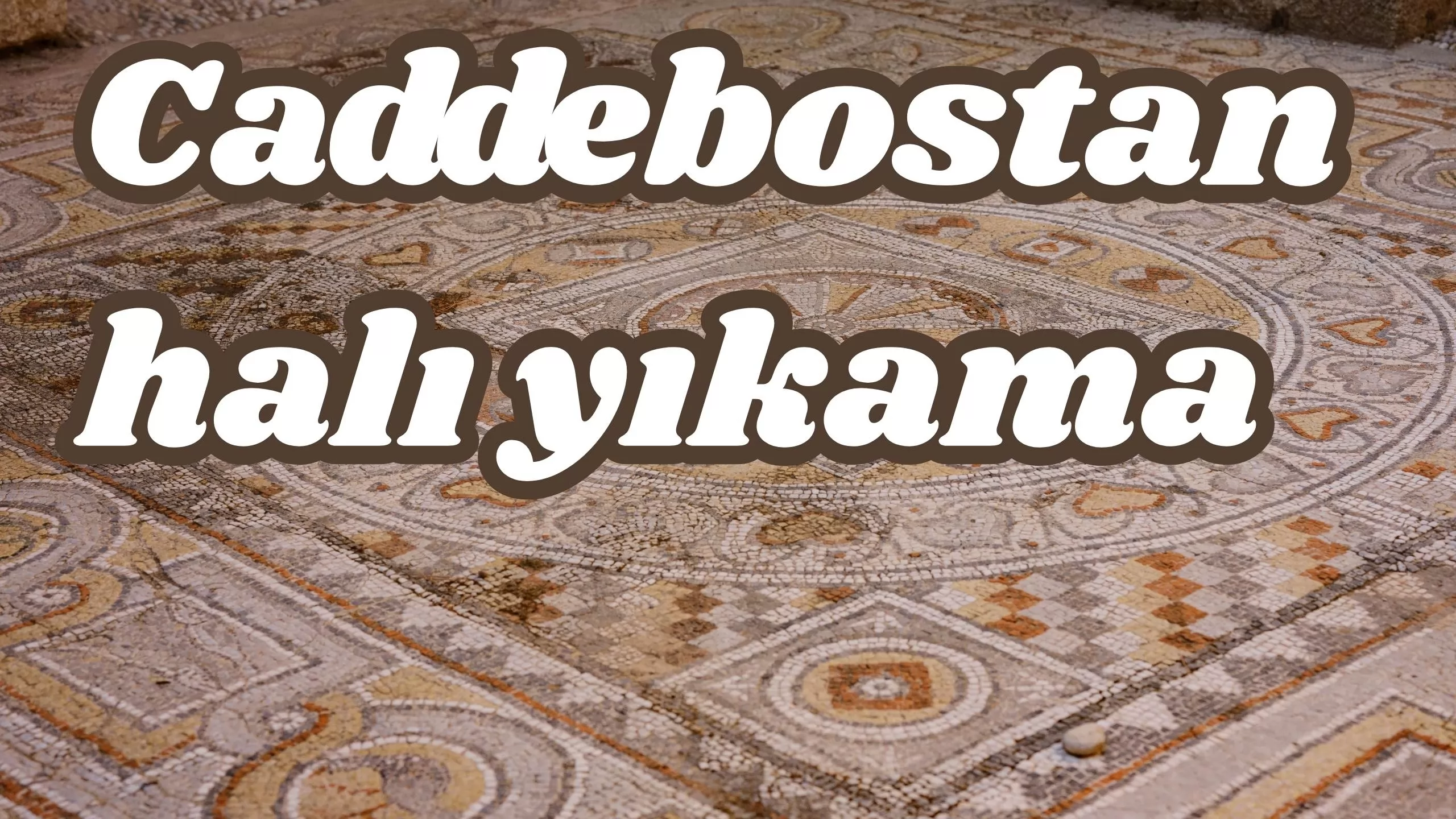 Caddebostan halı yıkama